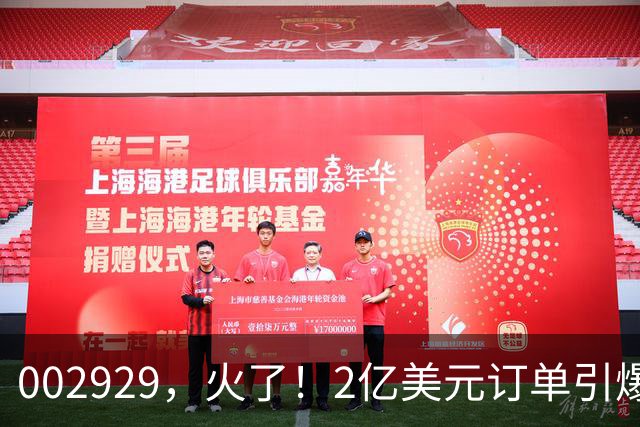 002929，火了！2亿美元订单引爆三连板，两家机构“快进快出”